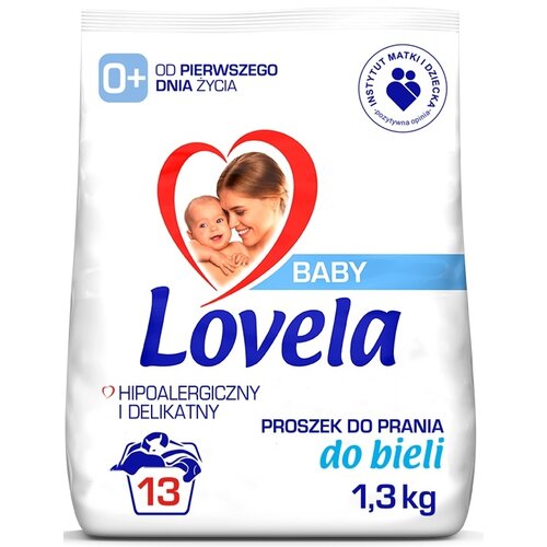 Proszek do prania LOVELA Baby 1.3 kg do białych tkanin hipoalergiczny