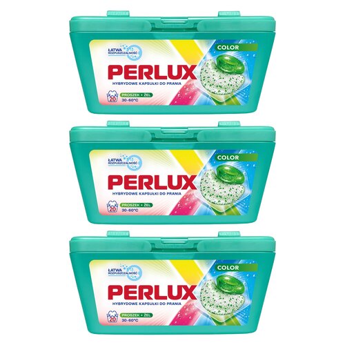 Kapsułki do prania PERLUX Color - 60 szt.